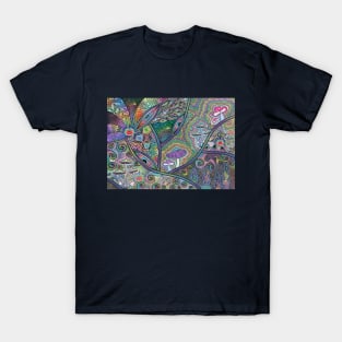 Colorful Trippy Doodle T-Shirt